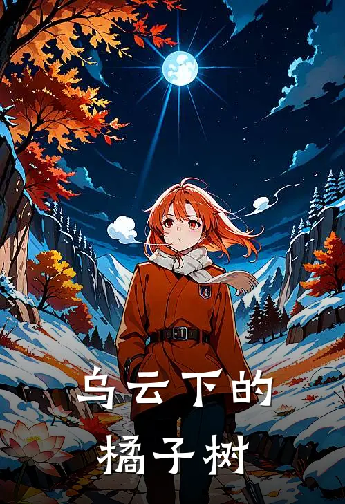 乌云下的橘子树