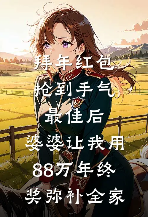 拜年红包抢到手气最佳后，婆婆让我用88万年终奖弥补全家