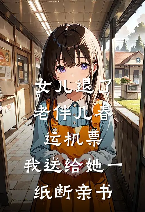 女儿退了老伴儿春运机票，我送给她一纸断亲书